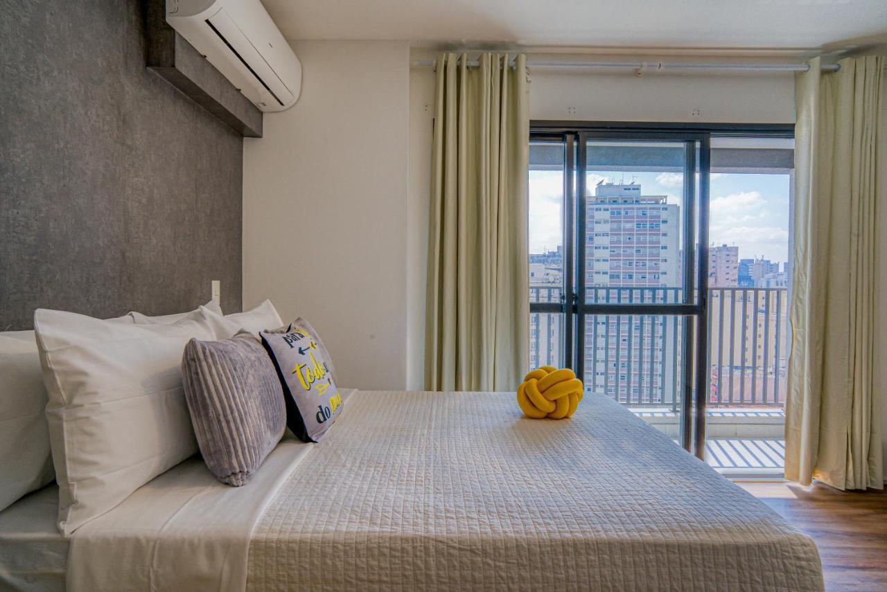 360 Suites Aurora Republica - Apartamentos Mobiliados Сан-Пауло Экстерьер фото