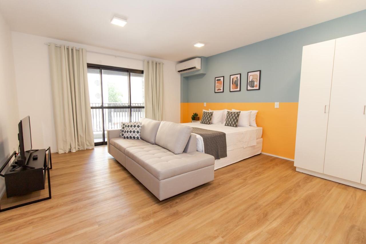 360 Suites Aurora Republica - Apartamentos Mobiliados Сан-Пауло Экстерьер фото