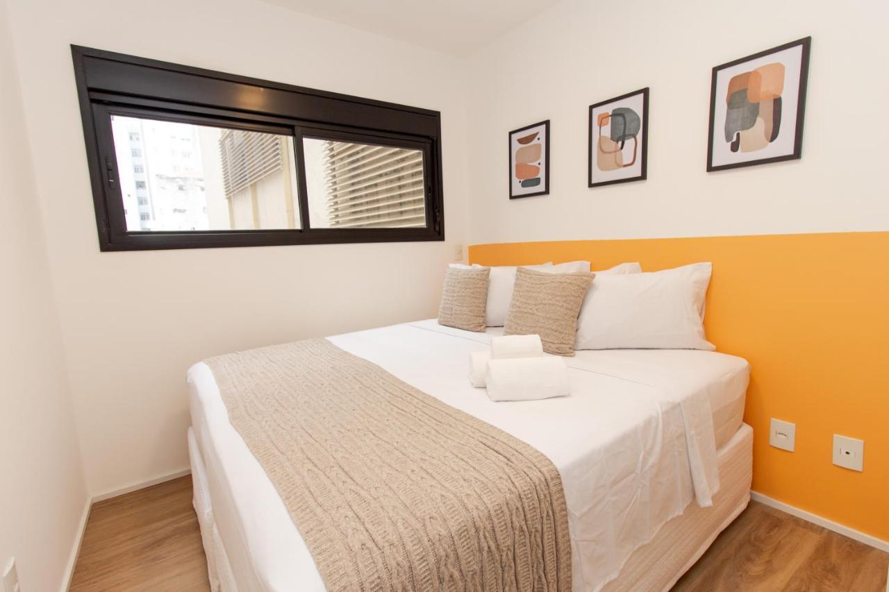 360 Suites Aurora Republica - Apartamentos Mobiliados Сан-Пауло Экстерьер фото